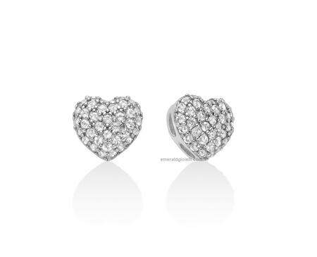 erd3110 Orecchini Cuore Miluna 