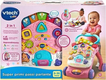 Super Primi Passi Parlante 2 in 1 - Vtech - 5056 - 9/36mesi