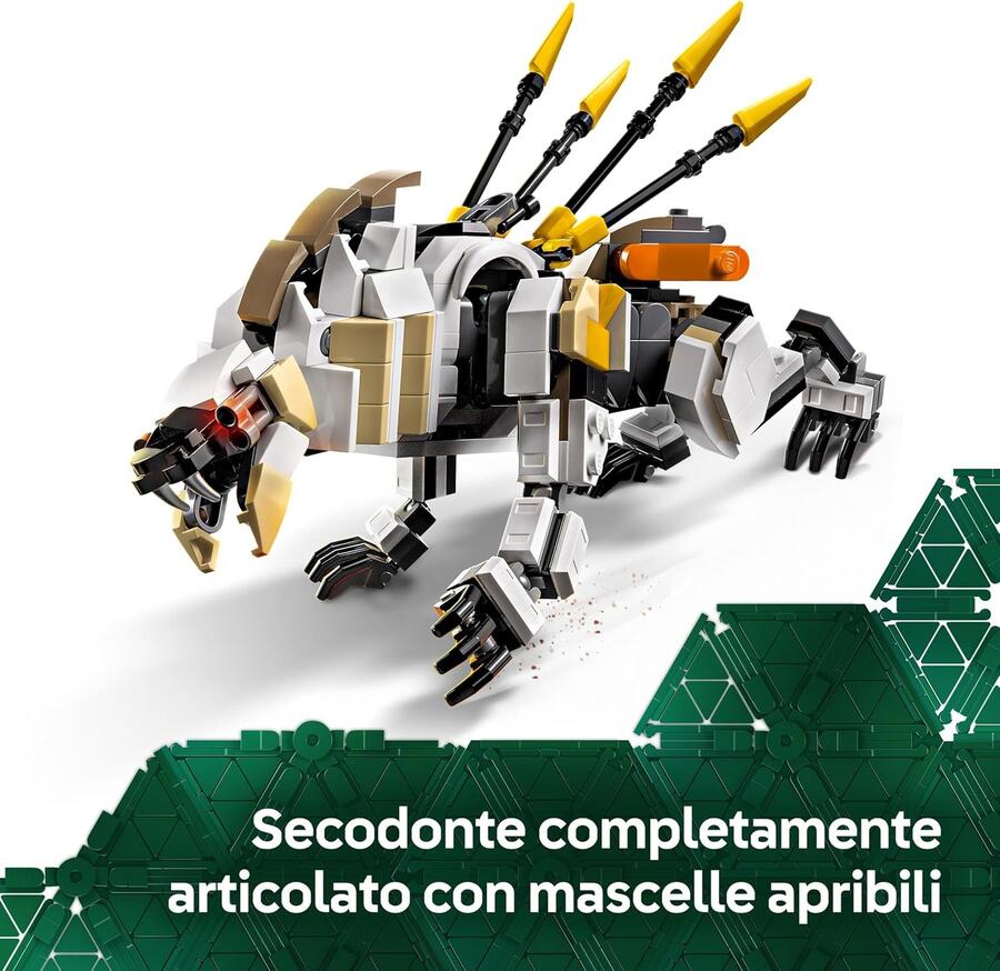 Lego Horizon Adventures Aloy e Varl vs. Arcapode e Secodonte - 77037 - 9+