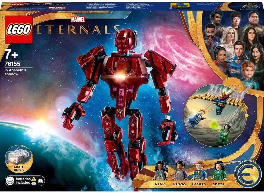 Lego Eternals Super Heroes all'ombra di Arishem - 76155 - 7+
