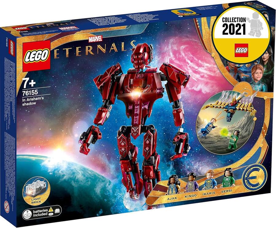 Lego Eternals Super Heroes all'ombra di Arishem - 76155 - 7+