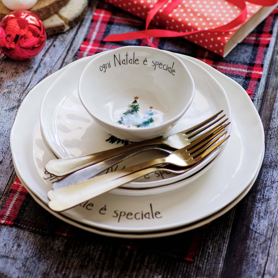 Simply Day - Set 2 Coppette in gres Ogni Natale è speciale Ø12,6