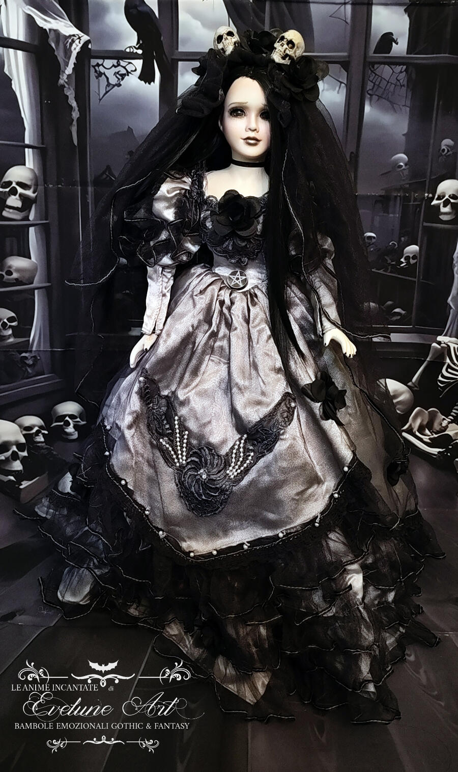 Hassian Bambola Gotica 60 cm