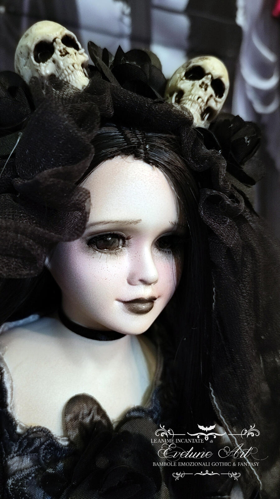 Hassian Bambola Gotica 60 cm