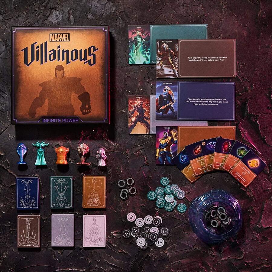 Marvel Villainous Infinite Power gioco da tavolo - Ravensburger - 269853 - 12+
