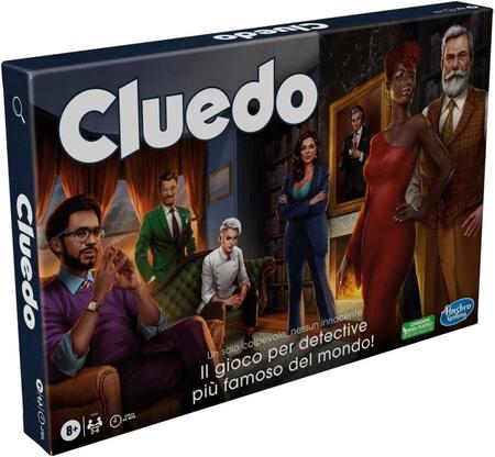 Cluedo gioco da tavolo - Hasbro - 20103 - 8+