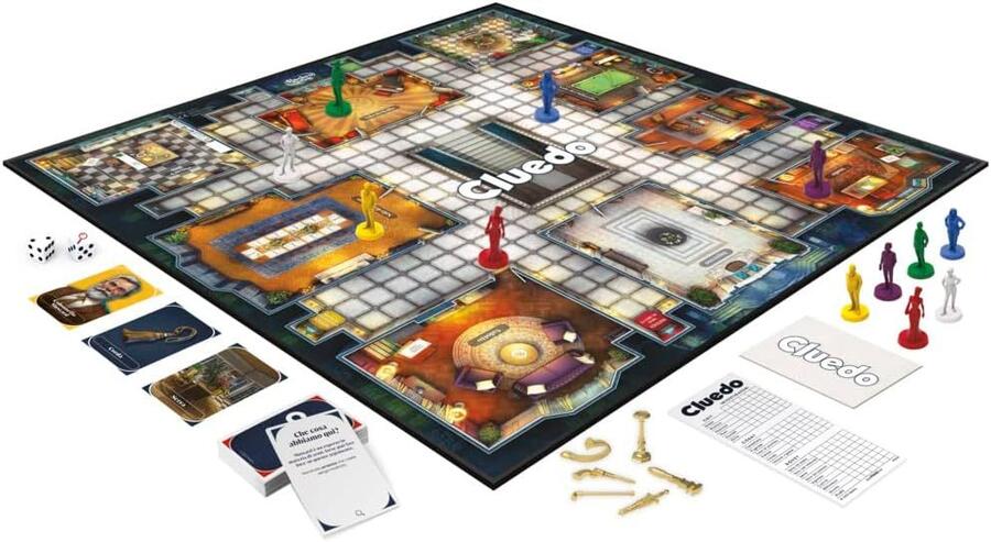Cluedo gioco da tavolo - Hasbro - 20103 - 8+
