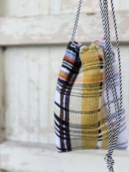 Secchiello righe miste verticali