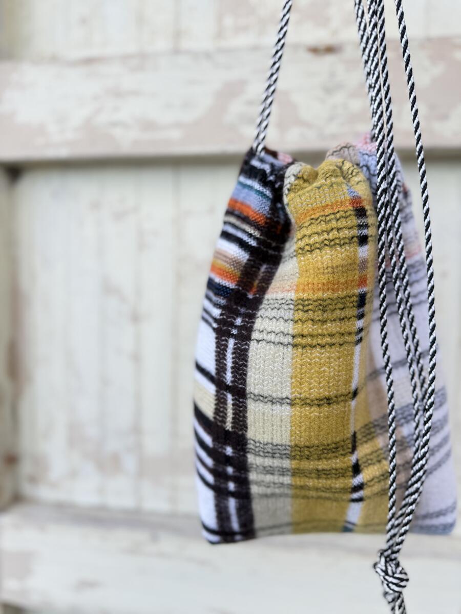 Secchiello righe miste verticali