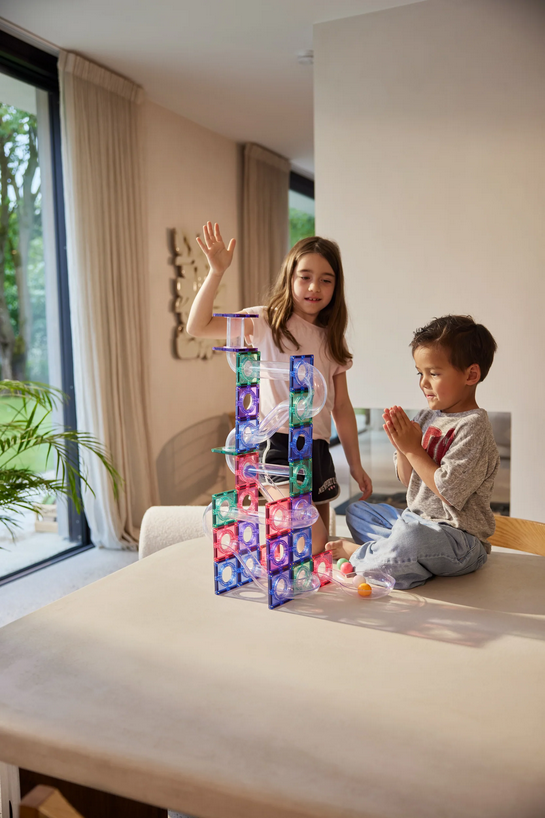 Ball Run Creative Pack Pastel 70 pieces - Pista delle biglie