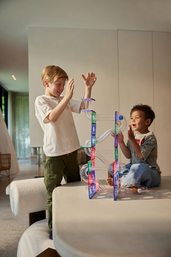 Ball Run Creative Pack Pastel 70 pieces - Pista delle biglie