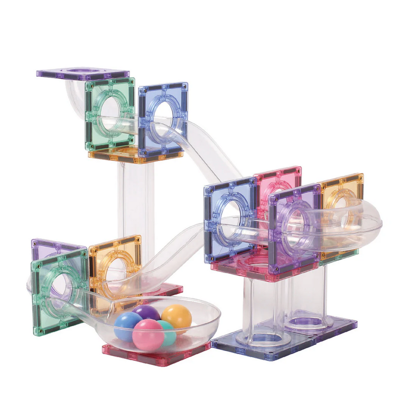 Ball Run Creative Pack Pastel 70 pieces - Pista delle biglie
