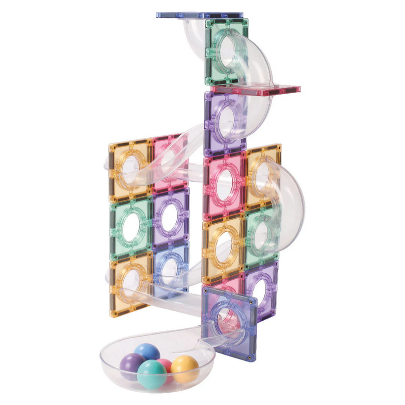 Ball Run Creative Pack Pastel 70 pieces - Pista delle biglie