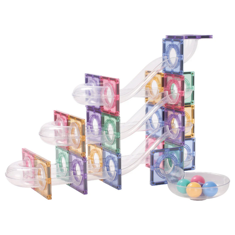 Ball Run Creative Pack Pastel 70 pieces - Pista delle biglie