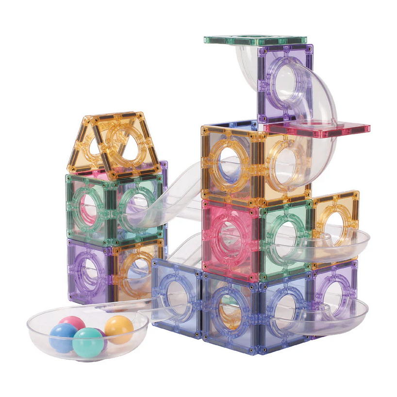 Ball Run Creative Pack Pastel 70 pieces - Pista delle biglie