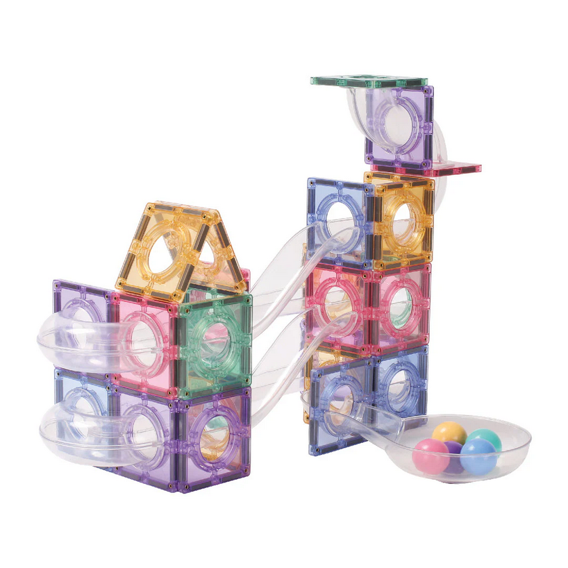 Ball Run Creative Pack Pastel 70 pieces - Pista delle biglie