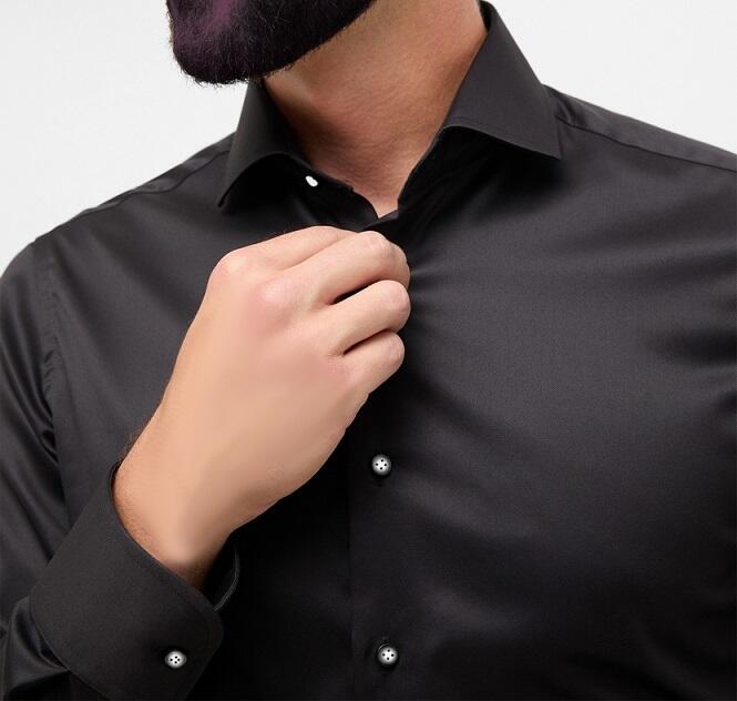 Slim fit dance shirt in stretch technical Lycra fabric 9-0013