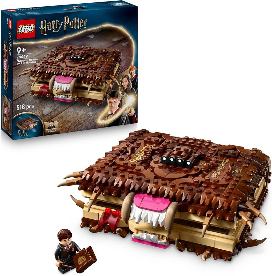 Lego Harry Potter Il libro mostro dei mostri azzannante - 76449 - 9+