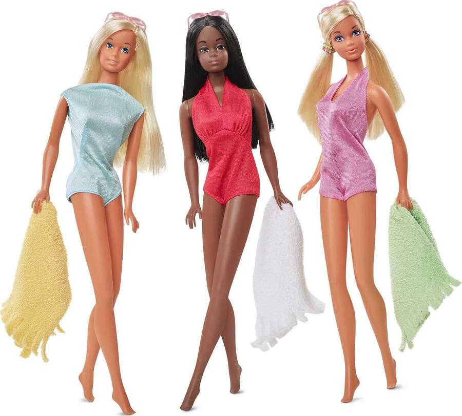 Barbie Malibu 1971 da collezione (scatola lievemente rovinata) - Mattel - GTJ86 