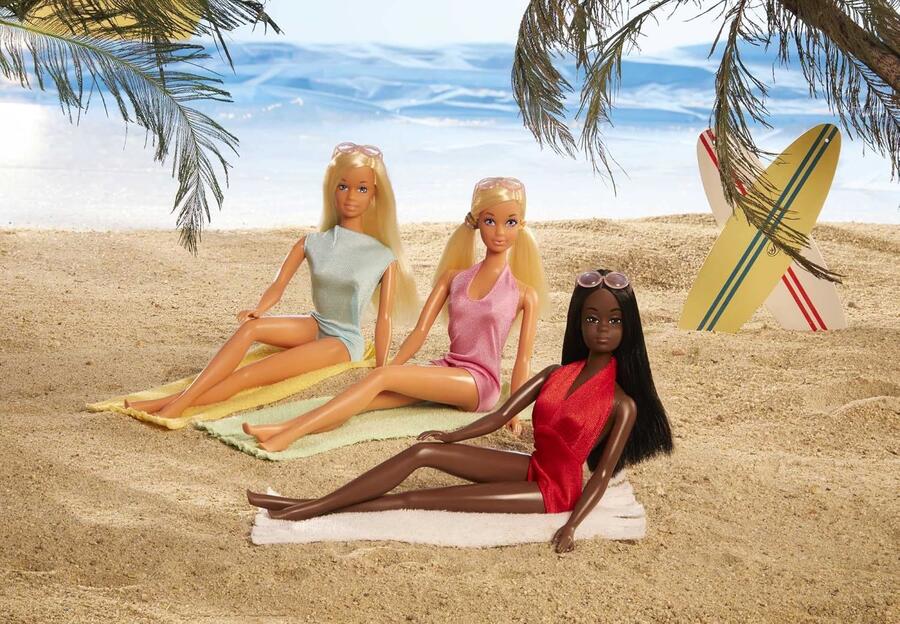 Barbie Malibu 1971 da collezione (scatola lievemente rovinata) - Mattel - GTJ86 