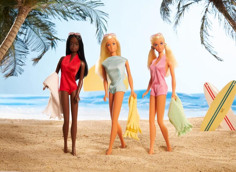 Barbie Malibu 1971 da collezione (scatola lievemente rovinata) - Mattel - GTJ86 