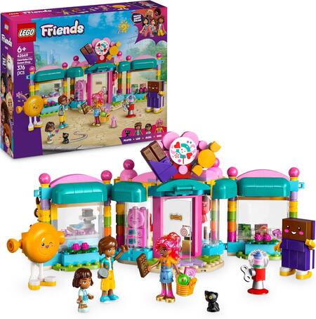 Lego Friends negozio di dolciumi di Heartlake City - 42649 - 6+