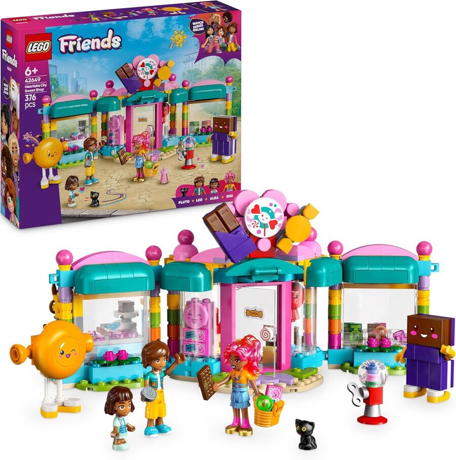 Lego Friends negozio di dolciumi di Heartlake City - 42649 - 6+