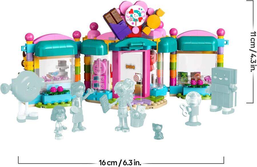 Lego Friends negozio di dolciumi di Heartlake City - 42649 - 6+