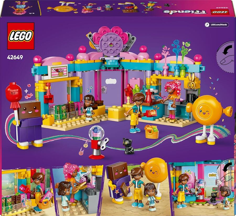 Lego Friends negozio di dolciumi di Heartlake City - 42649 - 6+