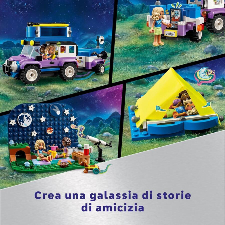 Lego Friends Camping Van Sotto le stelle - 42603 - 7+
