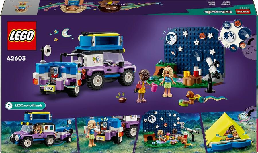Lego Friends Camping Van Sotto le stelle - 42603 - 7+