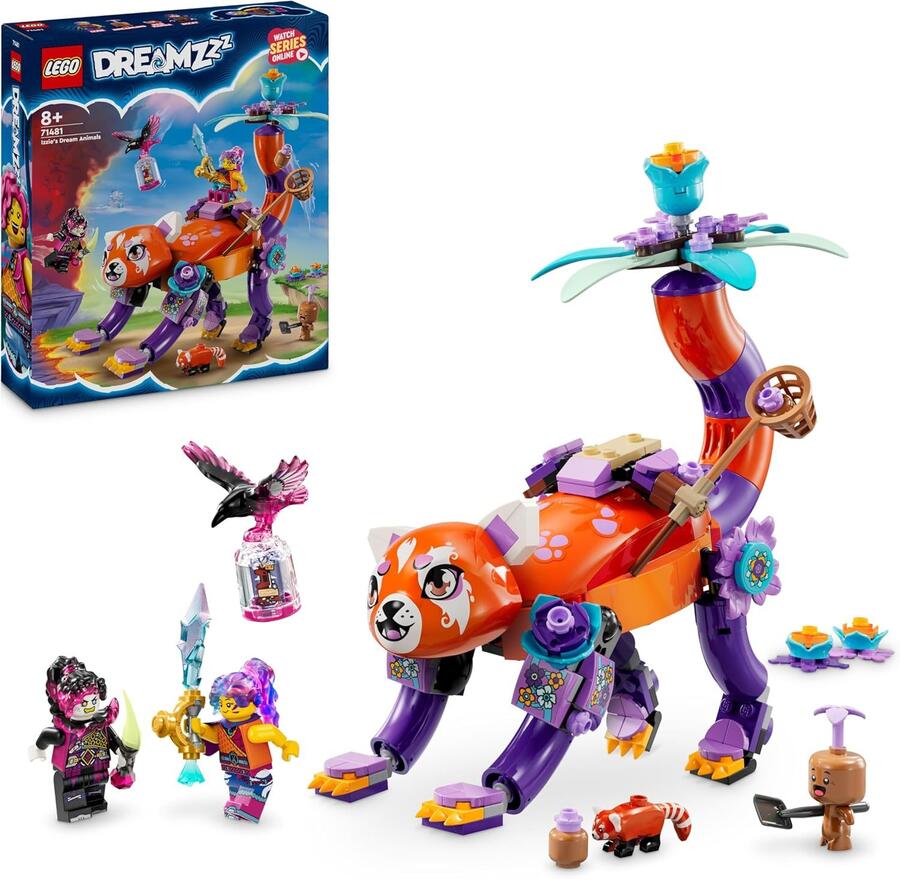 Lego Dreamzzz 3 in 1 gli animali da sogno di Izzie - 71481 - 8+