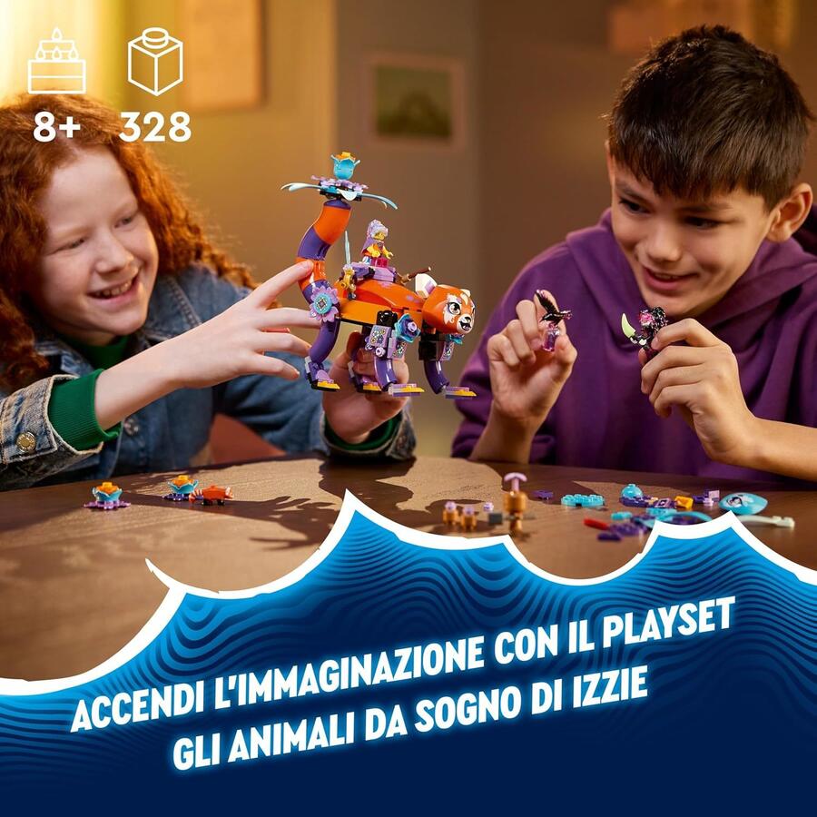 Lego Dreamzzz 3 in 1 gli animali da sogno di Izzie - 71481 - 8+