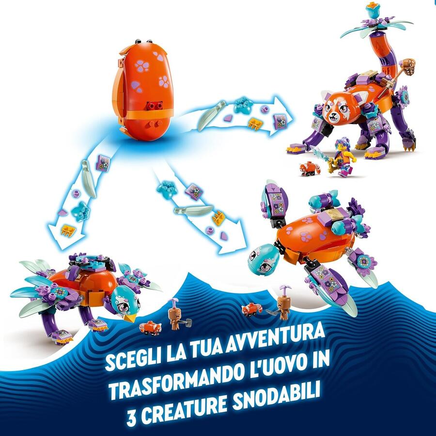 Lego Dreamzzz 3 in 1 gli animali da sogno di Izzie - 71481 - 8+