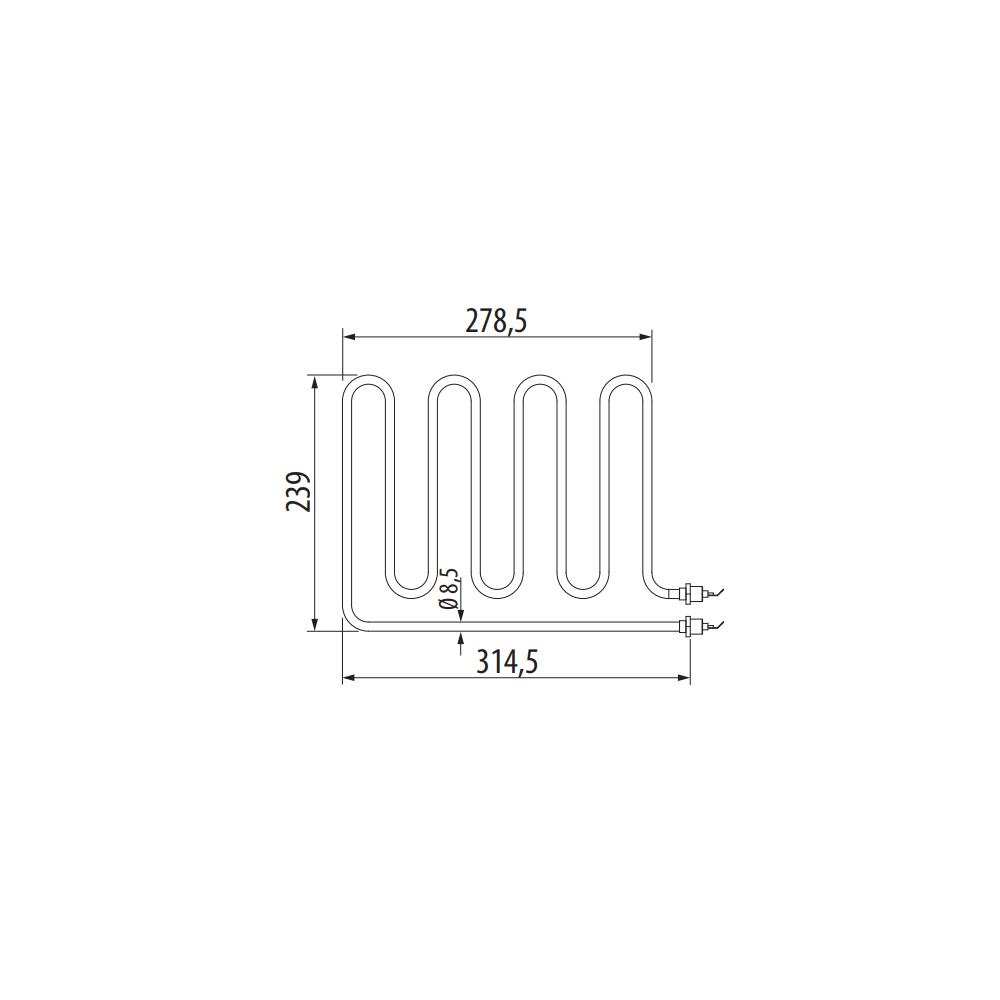 Resistenza per Sauna