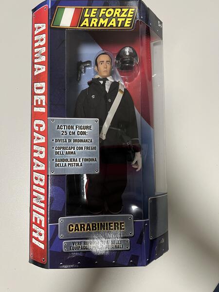 Le Forze Armate Carabiniere Action Figure 25cm - Gig - 01505 - 5+