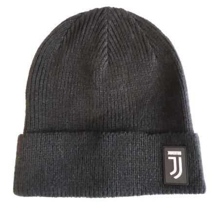 Cappello Zuccotto Juventus Uomo Berretto Juve Fans BiancoNeri Originale 131454