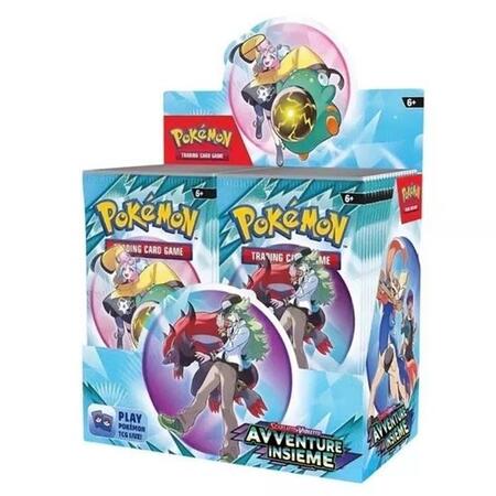 Pokemon avventure insieme box 36buste Italiano sealed