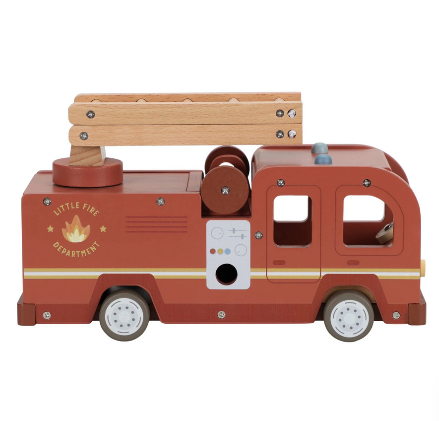 Grande camion dei pompieri