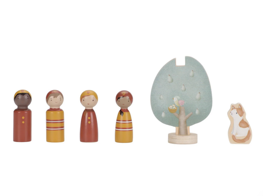 Grande camion dei pompieri