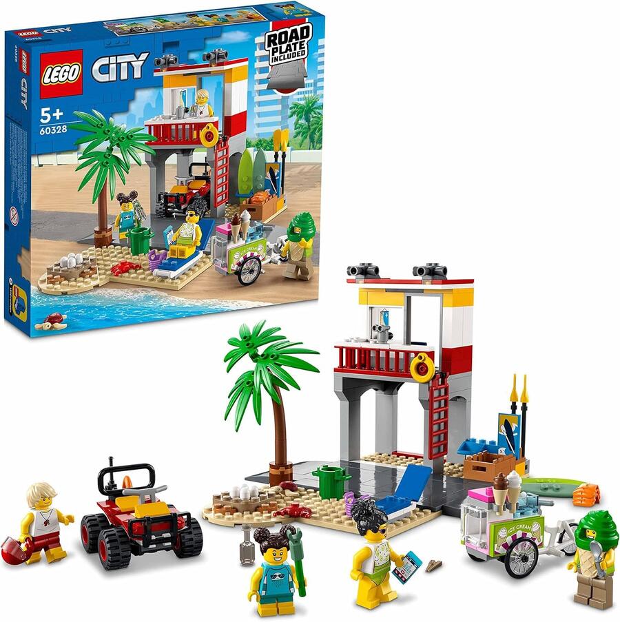 Lego City postazione del bagnino - 60328 - 5+