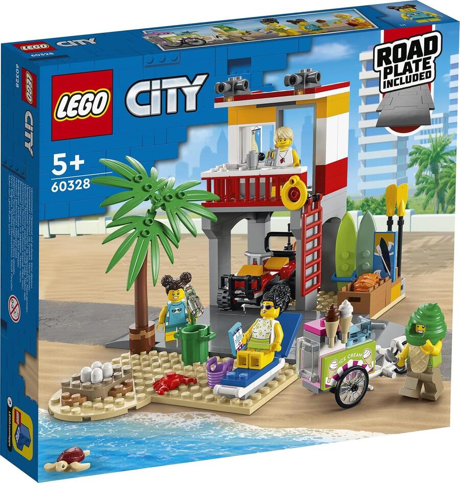 Lego City postazione del bagnino - 60328 - 5+