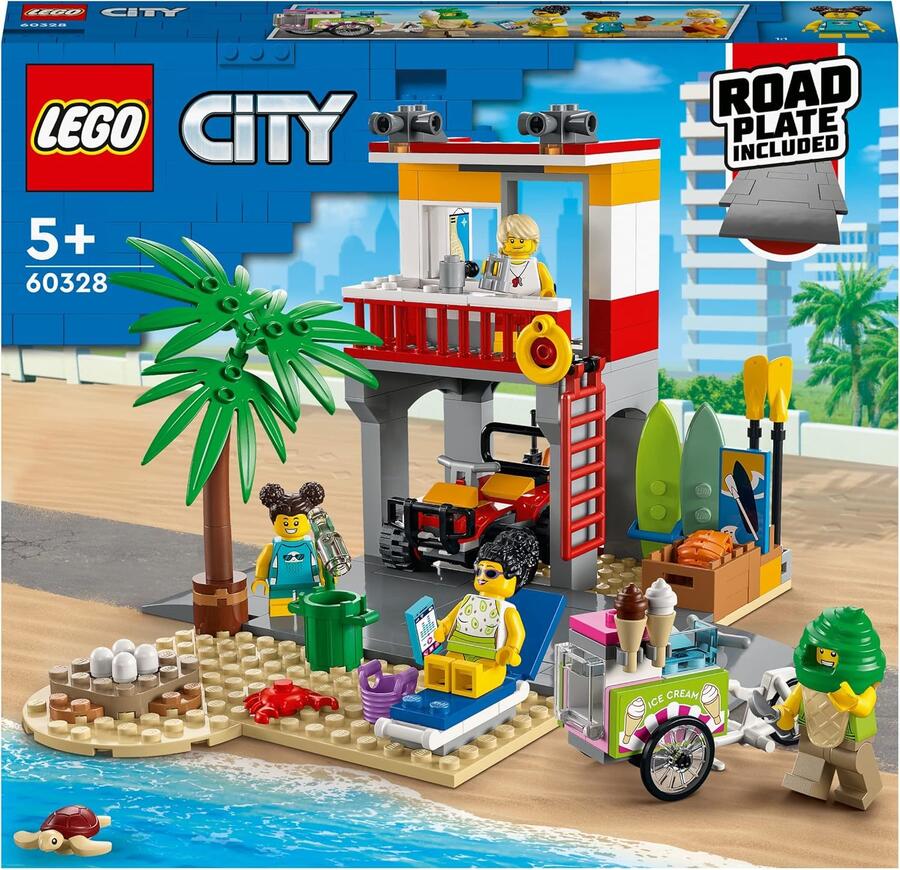 Lego City postazione del bagnino - 60328 - 5+