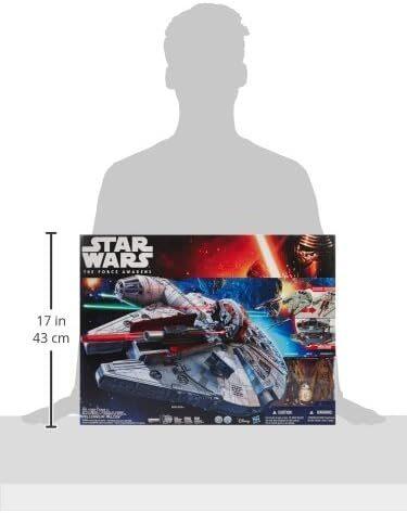 Star Wars The Force Awakens Battle Action Millenium Falcon (scatola rovinata) - Hasbro - 3678 - 4+