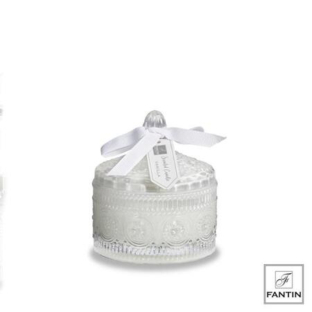 Fantin - Cera Profumata Bianca Cm.Ø8,5x10