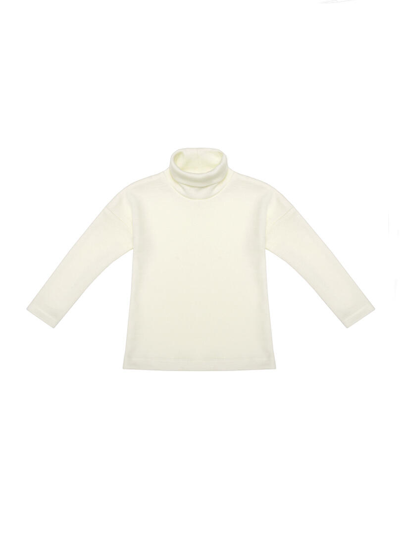 Maglietta dolcevita in lana merino e seta – Comfort naturale per bambini