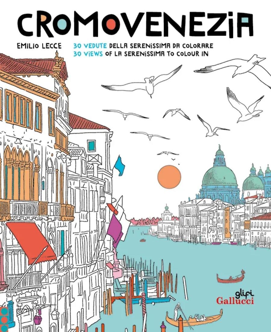 CROMOVENEZIA - LIBRO DA COLORARE EMILIO LECCE 