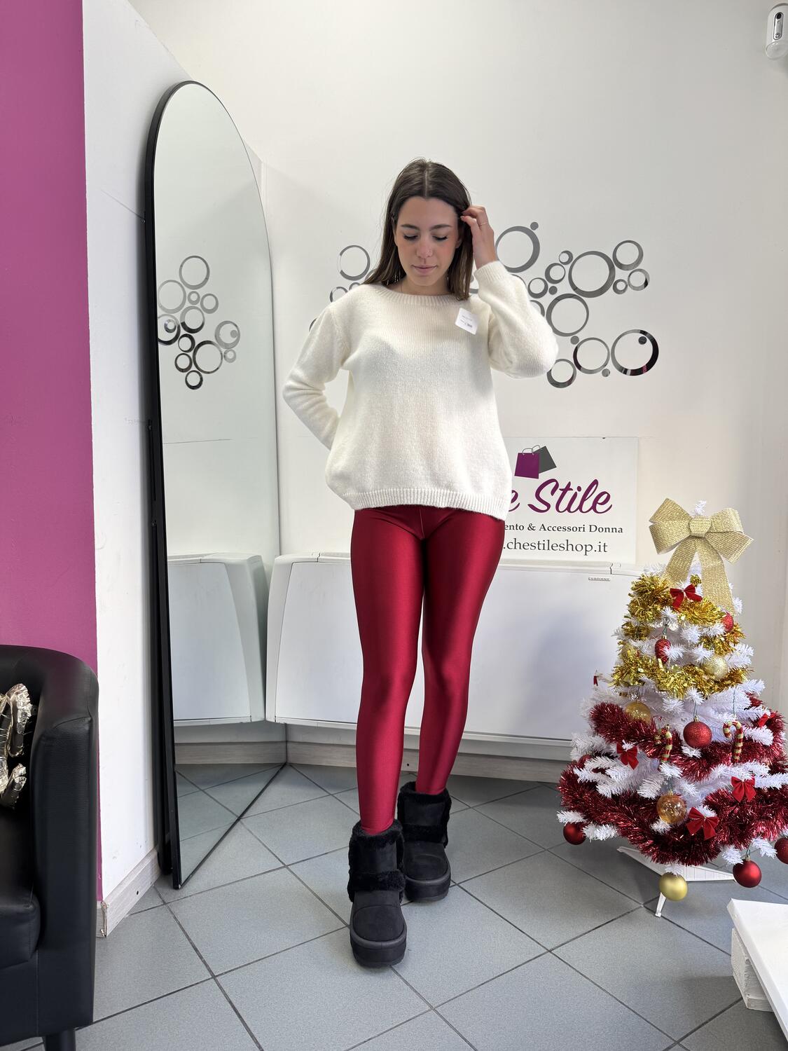 NOVITÀ Pull fiocchi in raso sul retro