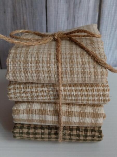 Little pack tinti in filo 'Miele'- 4 tagli da 20x110 cm