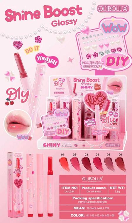 OLIBOLLA SHINE BOOST GLOSSY SHINY